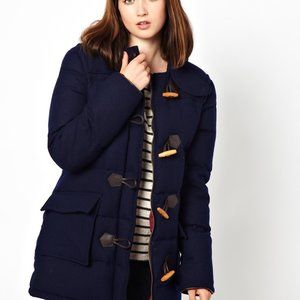 Penfield Keswick Down Toggle Coat, Navy, Size M